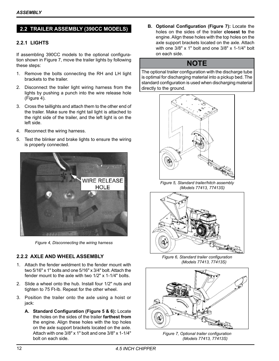 2 trailer assembly (390cc models) | Echo 77412 Owners Manual v.4 User Manual | Page 14 / 43