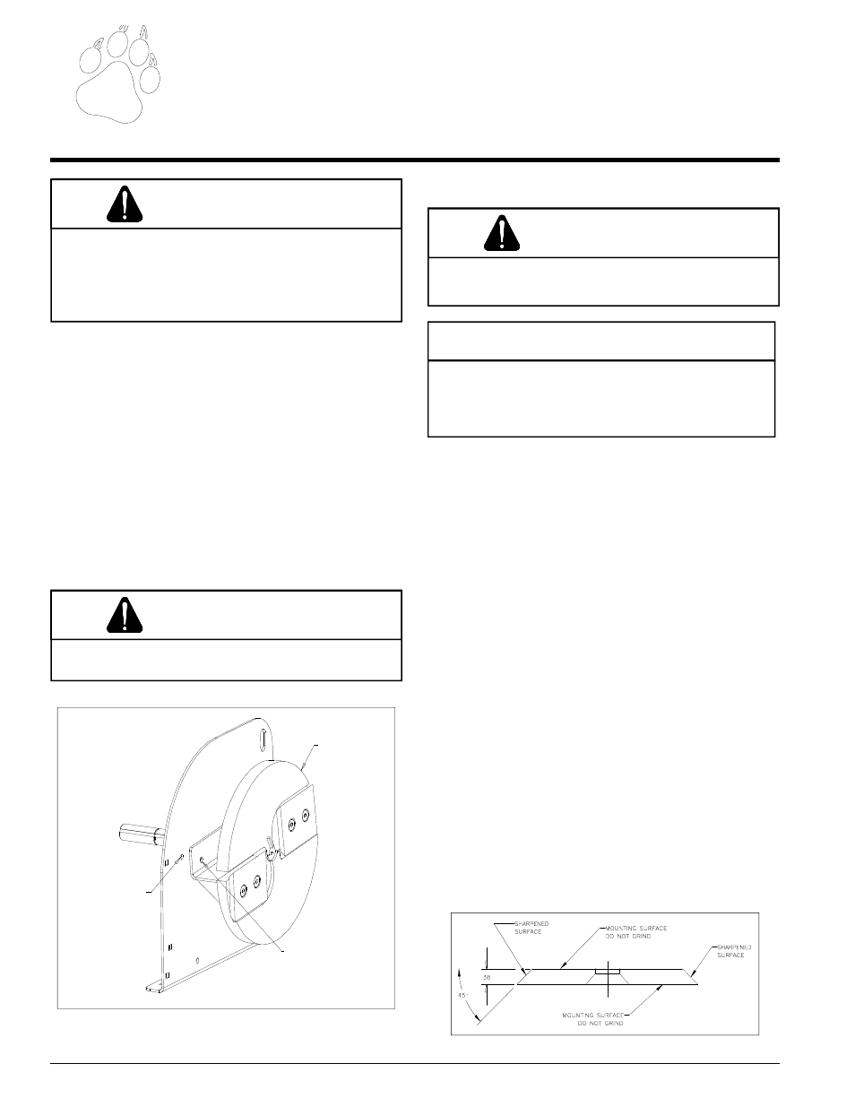 Service and maintenance 5, Warning | Echo 77412 Owners Manual v.1 User Manual | Page 18 / 31