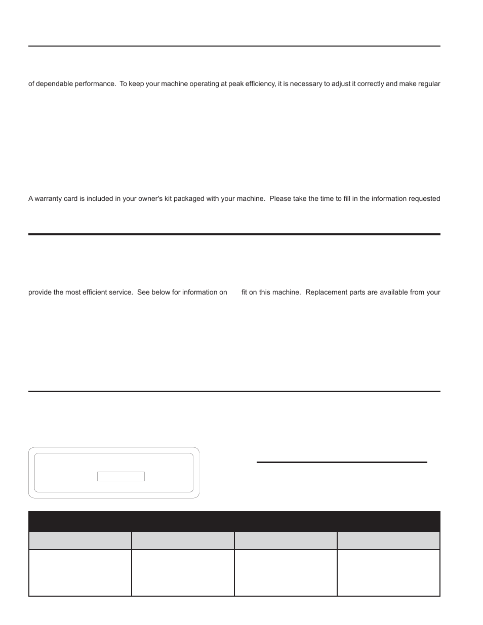 Before you begin | Echo 76824 Owners Manual v.2 User Manual | Page 2 / 39