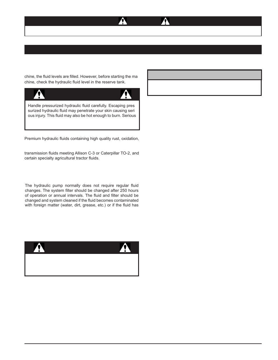 Warning | Echo 76824 Owners Manual v.2 User Manual | Page 31 / 39