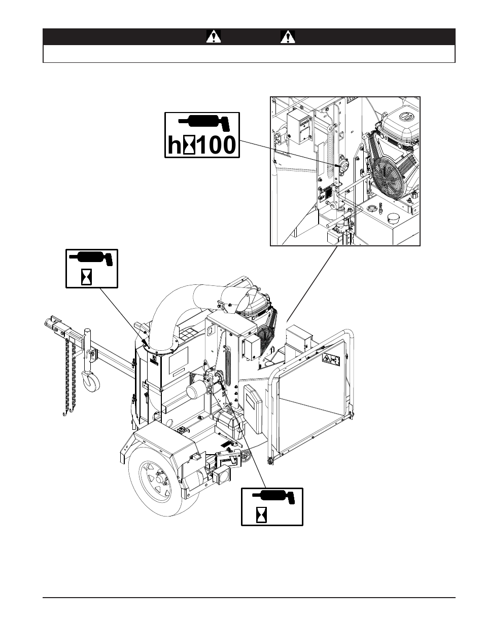 100 h, 50 h, 200 h | Echo 76824 Owners Manual v.2 User Manual | Page 33 / 39