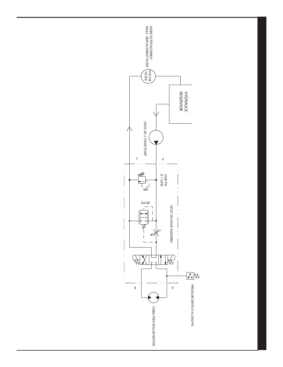 3 h ydra u li c sch ema ti c | Echo 76824 Owners Manual v.2 User Manual | Page 38 / 39