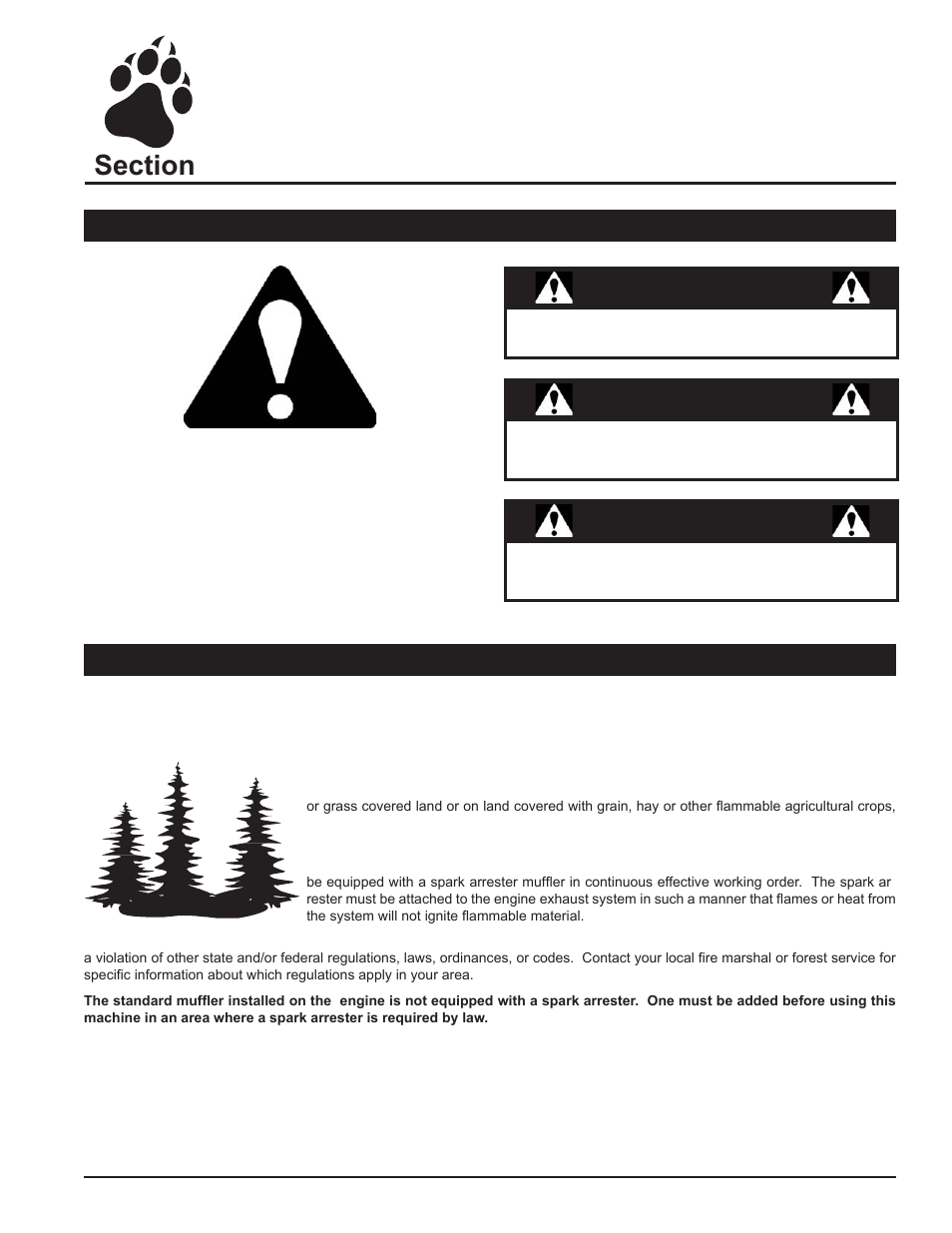 Safety, Caution, Warning | Danger | Echo 76824 Owners Manual v.2 User Manual | Page 5 / 39