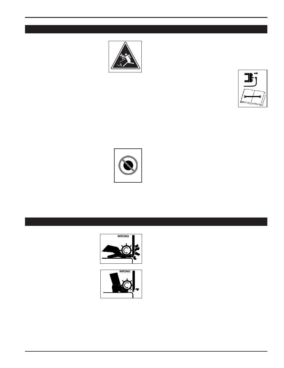 4 operation safety, 5 feed roller safety | Echo 76824 Owners Manual v.2 User Manual | Page 7 / 39