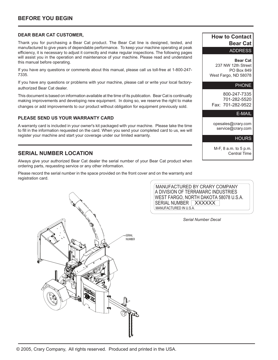 Echo 76824 Owners Manual v.1 User Manual | Page 2 / 31