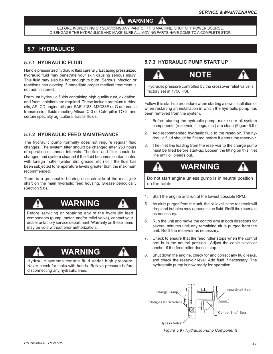 Warning | Echo 76824 Owners Manual v.1 User Manual | Page 25 / 31