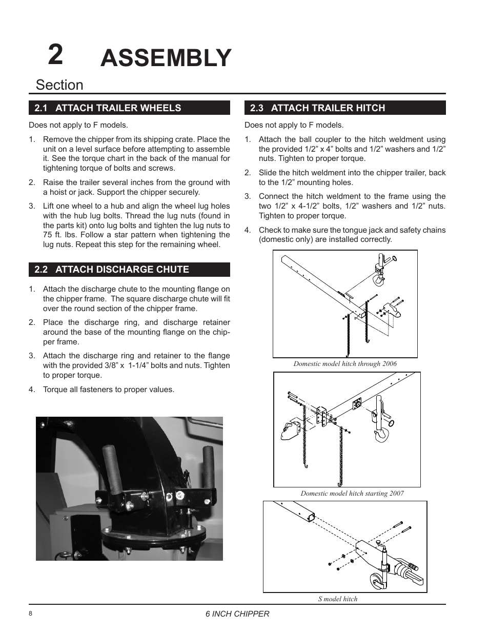 Assembly | Echo 76624 Owners Manual v.3 User Manual | Page 10 / 33