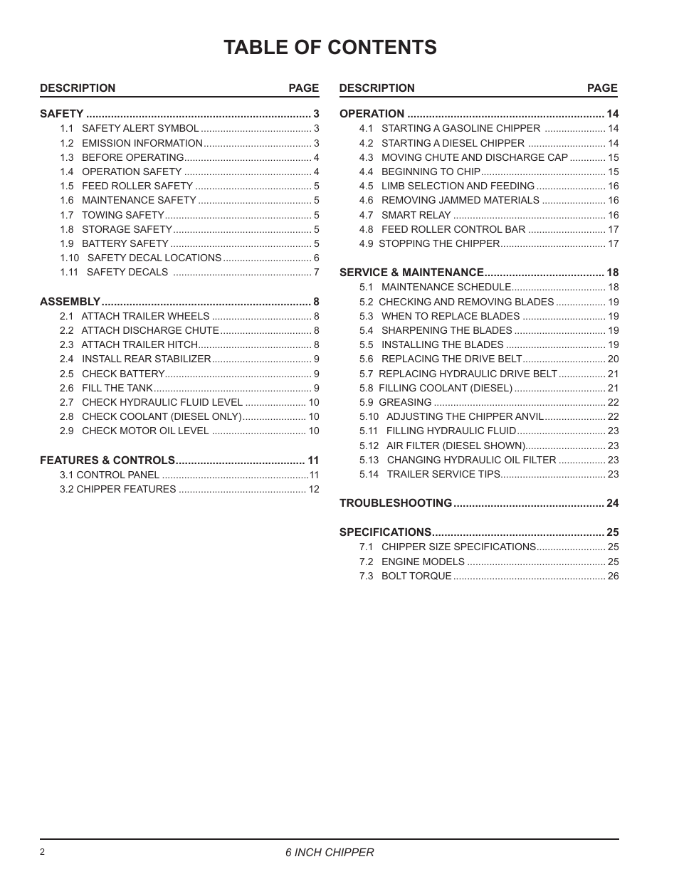 Echo 76624 Owners Manual v.3 User Manual | Page 4 / 33