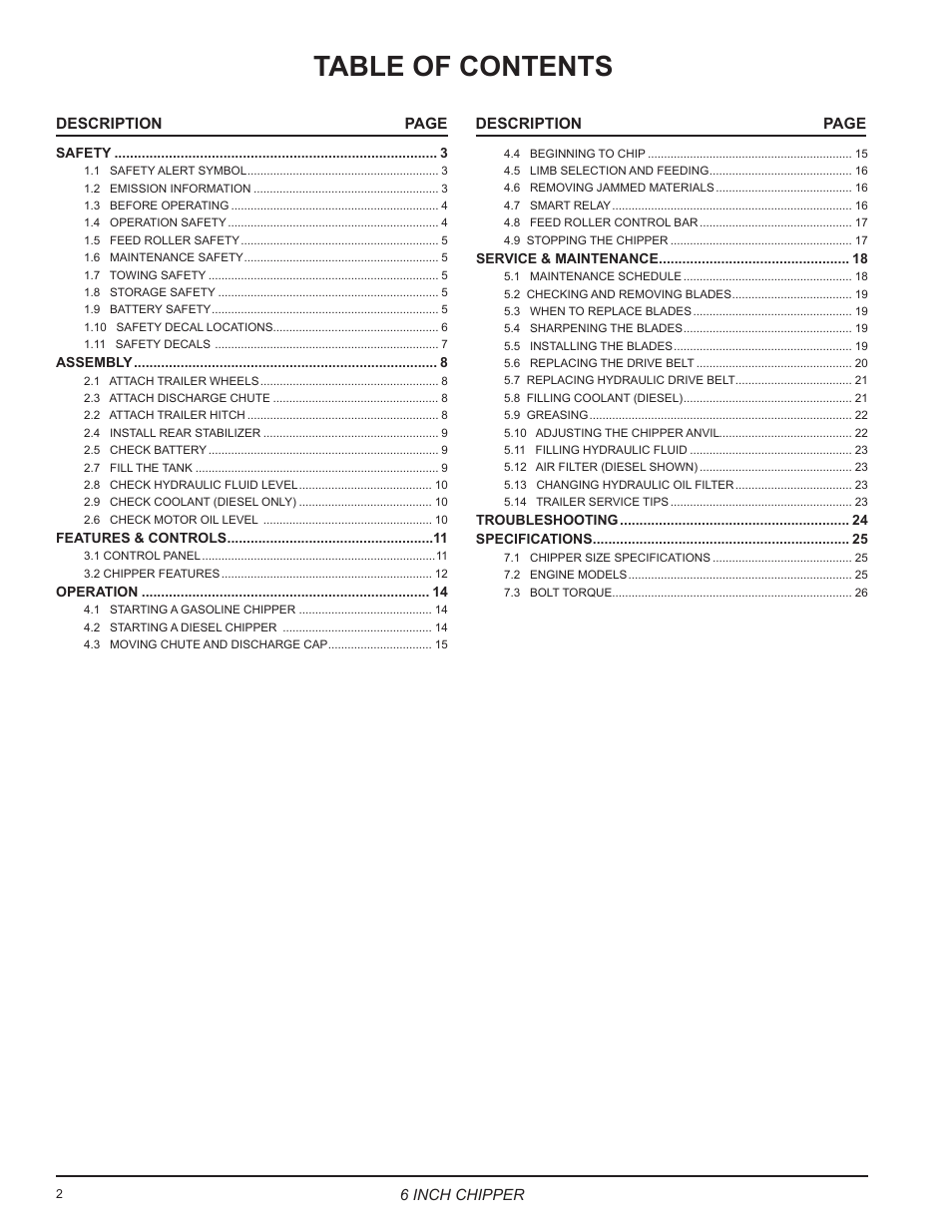 Echo 76624 Owners Manual v.1 User Manual | Page 4 / 33