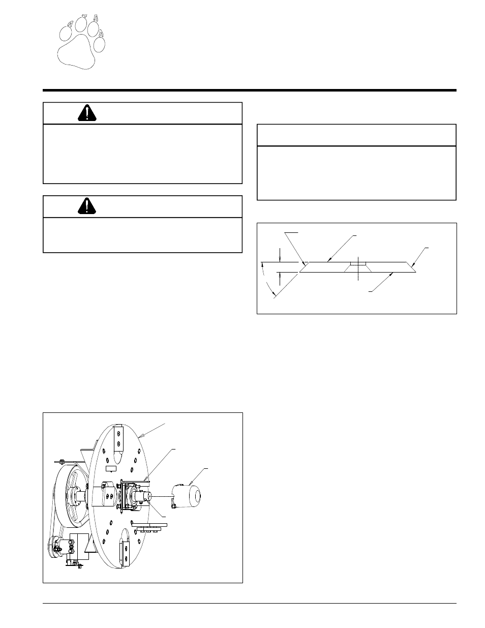 Service & maintenance 5, Warning | Echo 74824 Owners Manual v.3 User Manual | Page 17 / 32