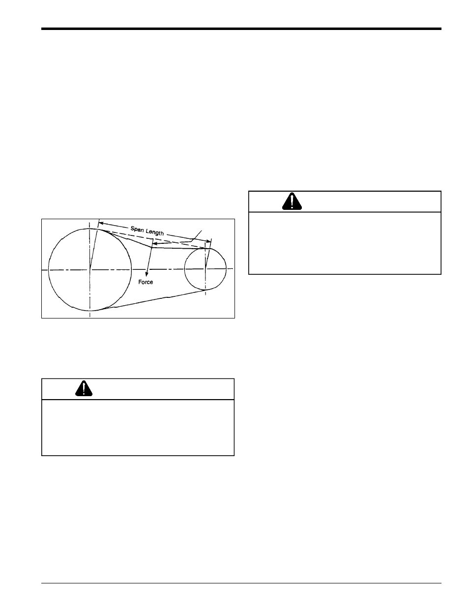 Warning, 7 clearing a plugged rotor, 8 repairing or replacing ro- tor bearings | 6 adjusting drive belts | Echo 74824 Owners Manual v.3 User Manual | Page 19 / 32