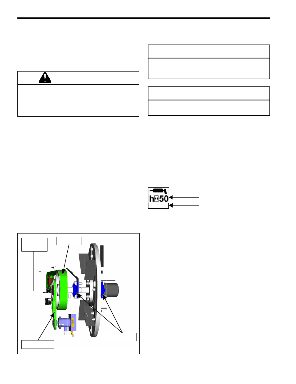 Warning, 9 greaseable bearings and pivots | Echo 74824 Owners Manual v.3 User Manual | Page 20 / 32