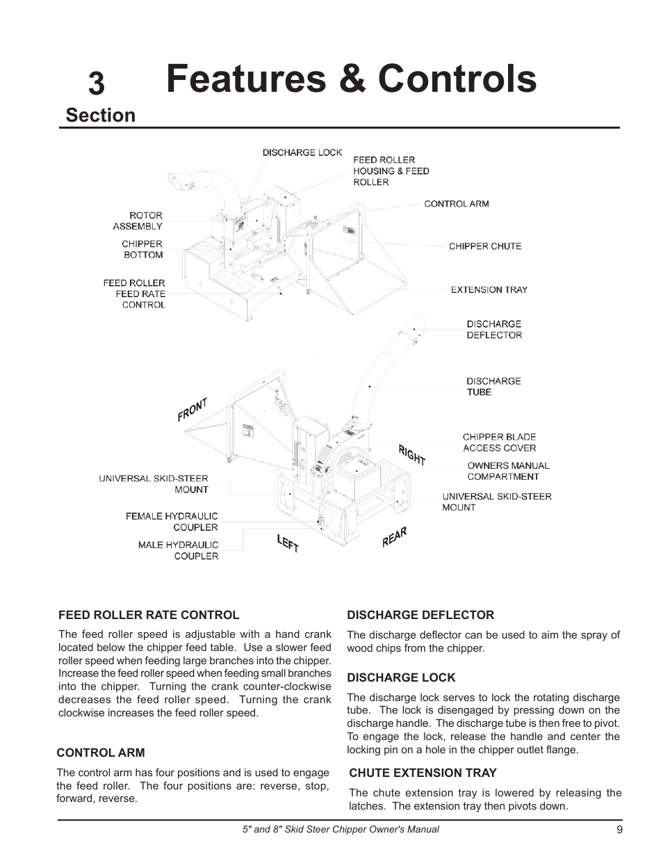 Features & controls | Echo 74500 Owners Manual v.4 User Manual | Page 11 / 28