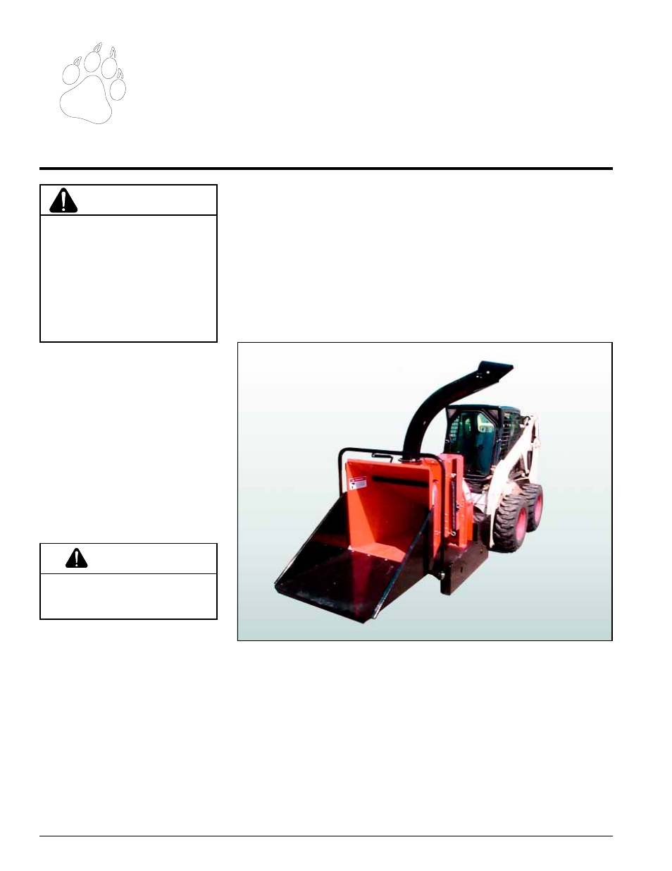 Operation, Warning | Echo 74500 Owners Manual v.1 User Manual | Page 14 / 28