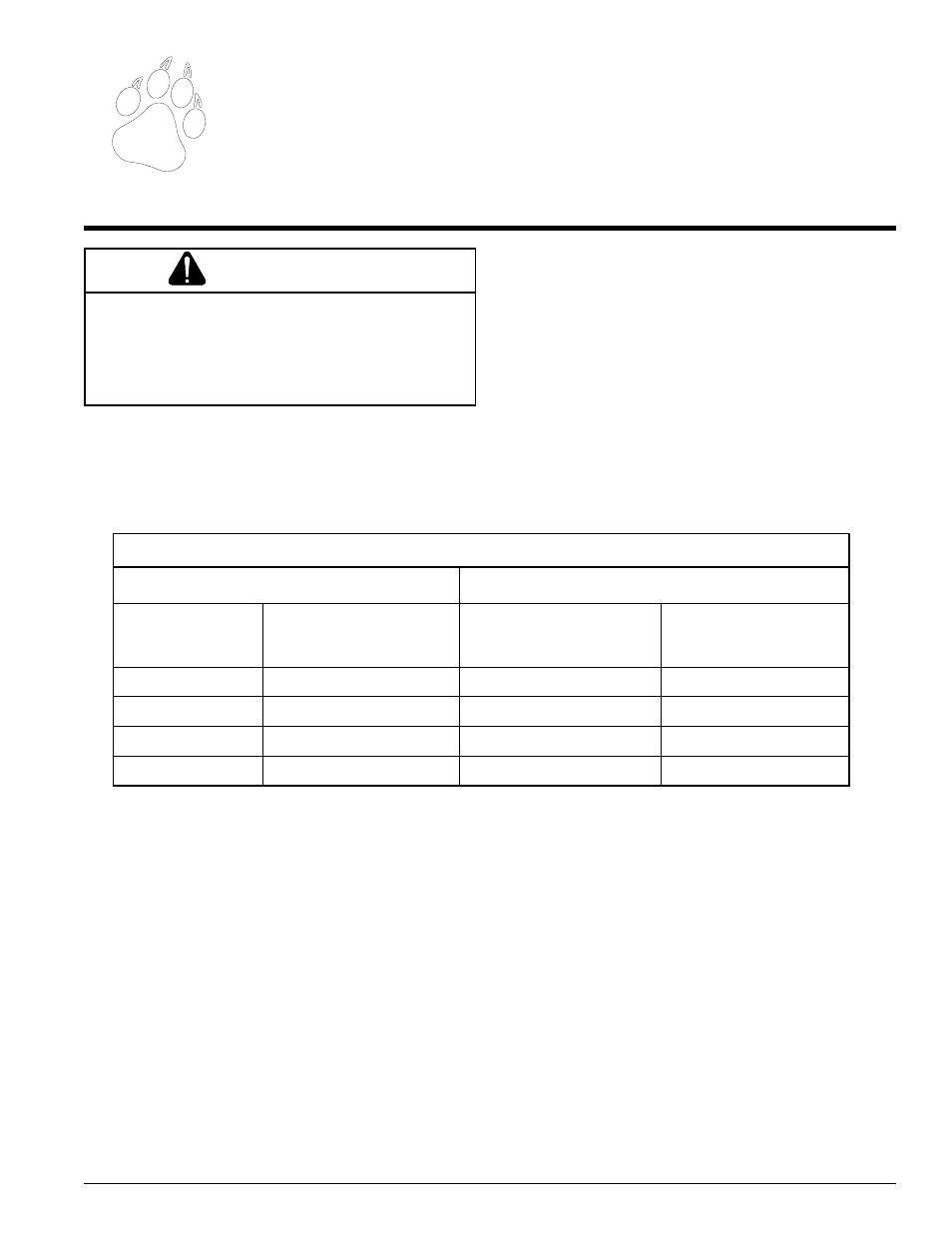 Service & maintenance, Warning | Echo 74500 Owners Manual v.1 User Manual | Page 19 / 28