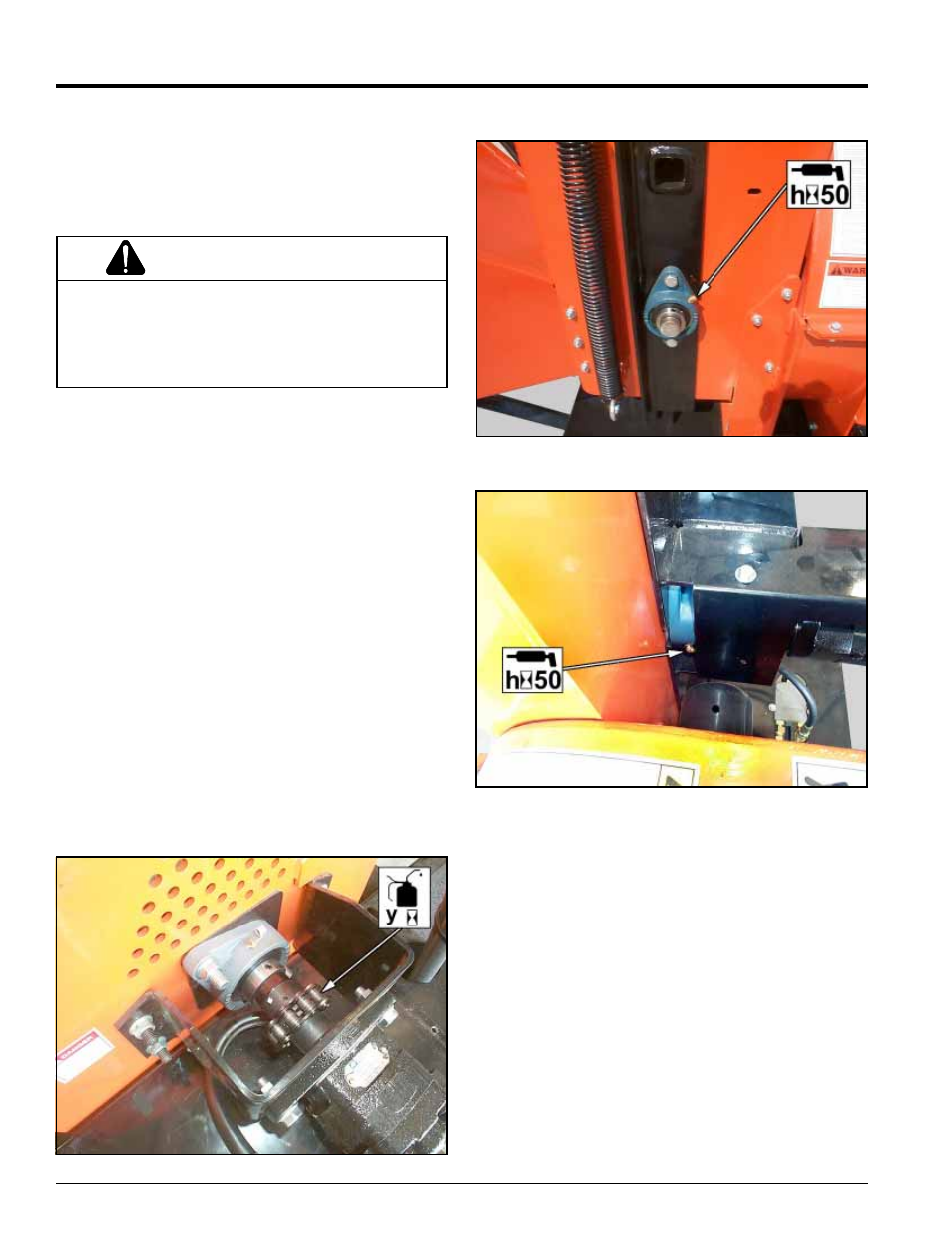 Warning, Service & maintenance, Greasing | Echo 74500 Owners Manual v.1 User Manual | Page 22 / 28