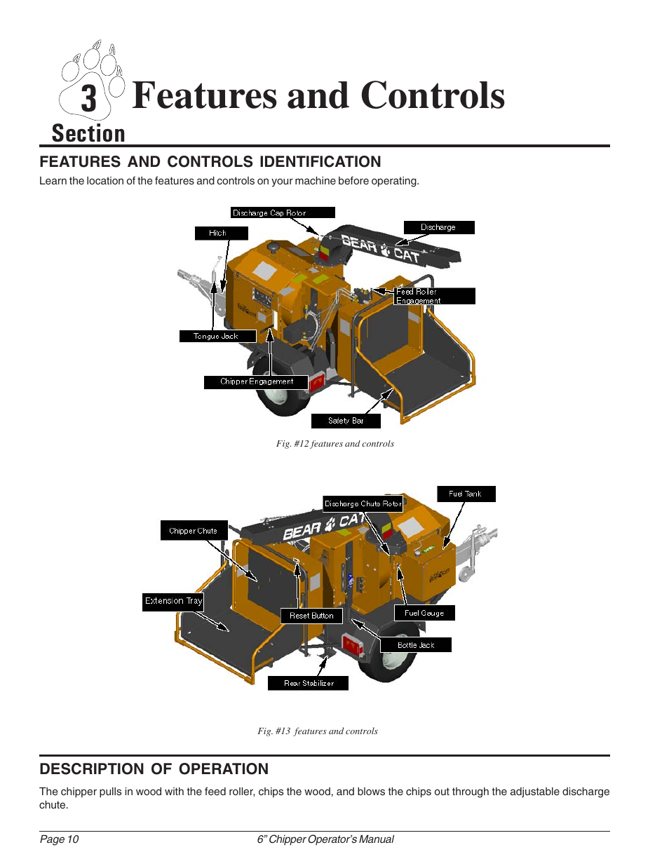 3 features and controls | Echo 74624S Owners Manual v.1 User Manual | Page 16 / 36