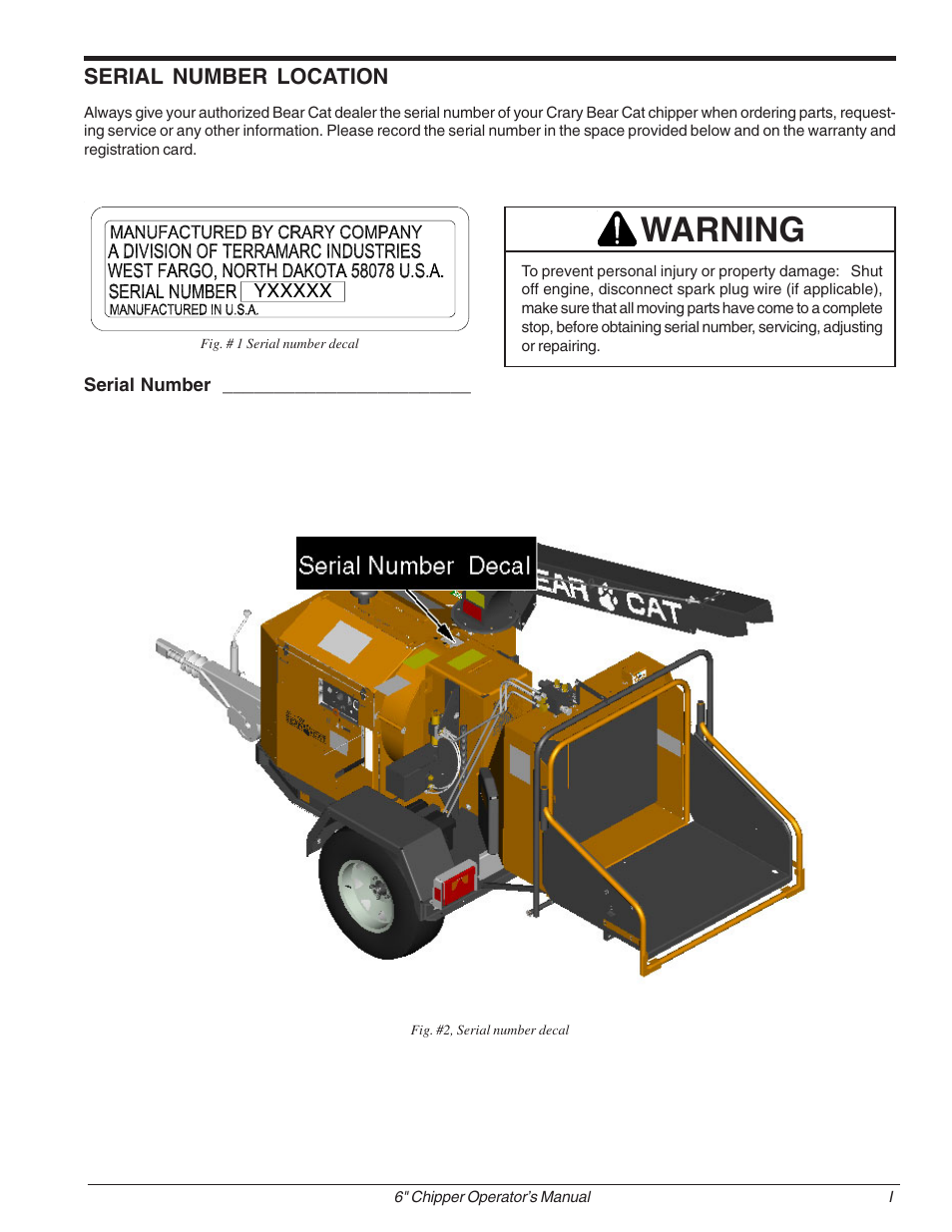 Warning | Echo 74624S Owners Manual v.1 User Manual | Page 3 / 36