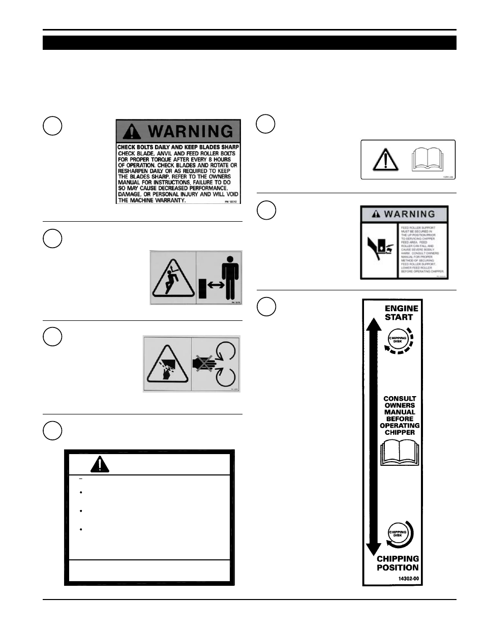 Caution | Echo 74624 Owners Manual v.2 User Manual | Page 9 / 32