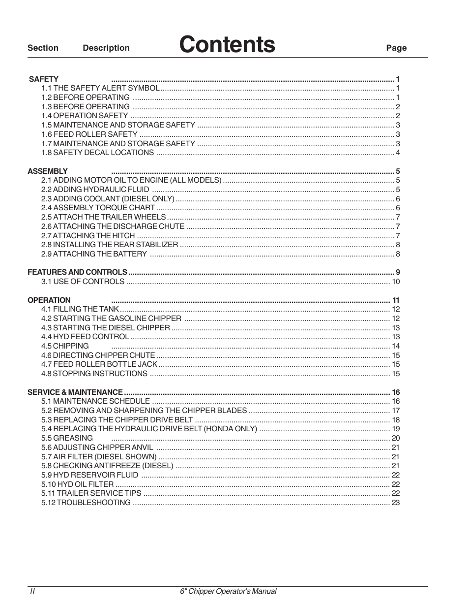 Echo 74624 Owners Manual v.1 User Manual | Page 4 / 32