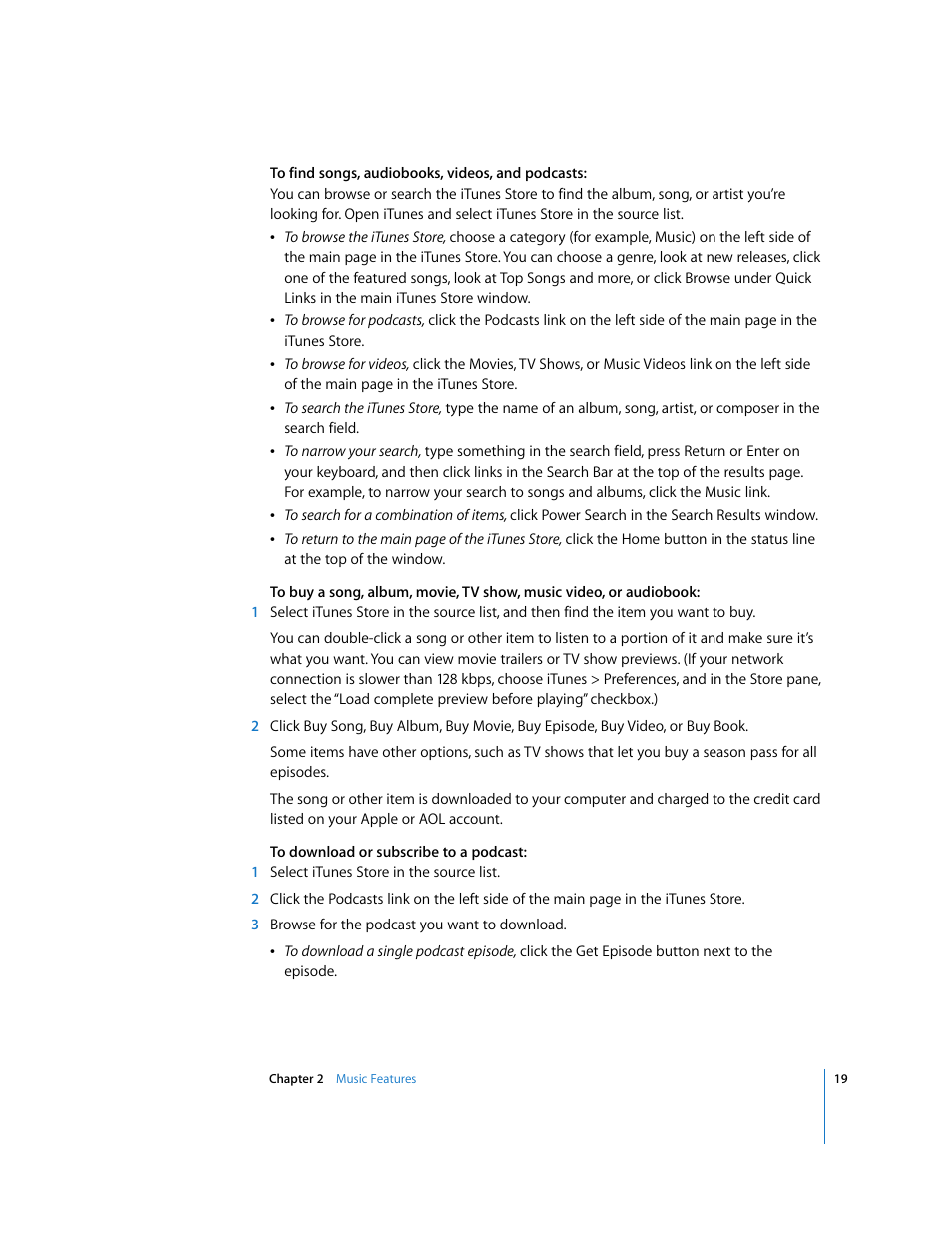Apple iPod Classic User Manual | Page 19 / 76
