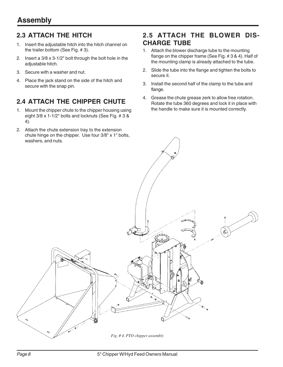 Assembly | Echo 74520 Owners Manual v.2 User Manual | Page 12 / 36