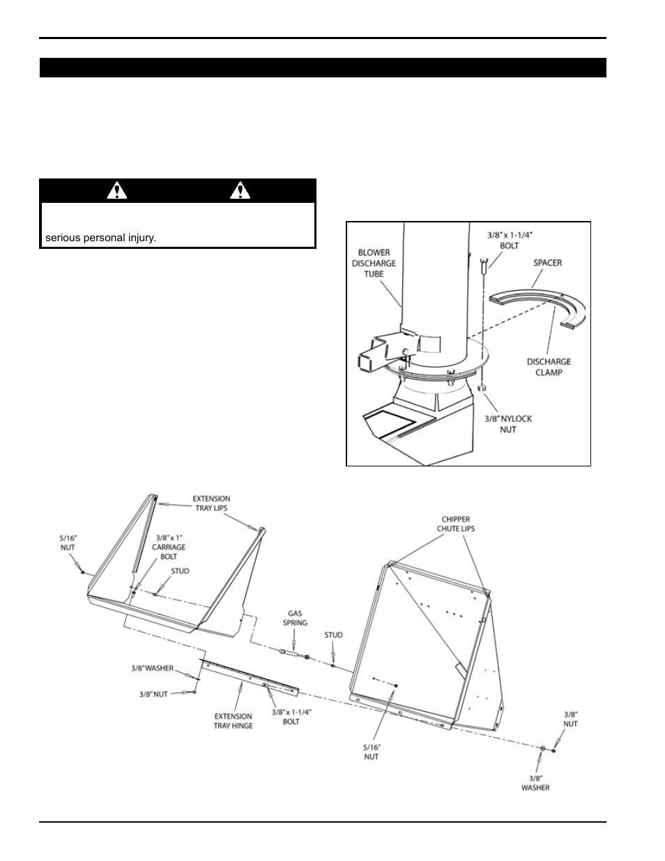 Warning | Echo 73454 Owners Manual v.3 User Manual | Page 20 / 40