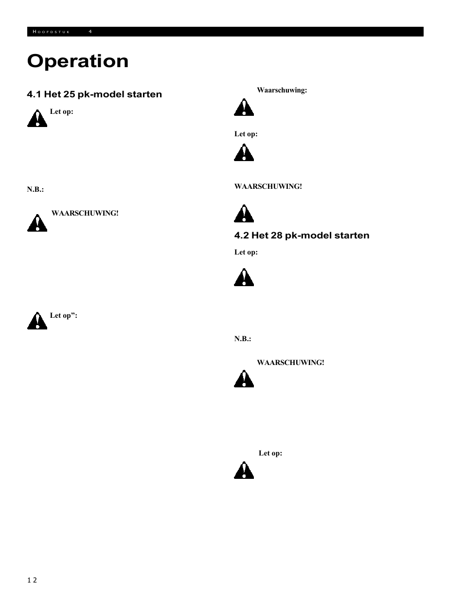 Operation | Echo 72854s User Manual | Page 115 / 206