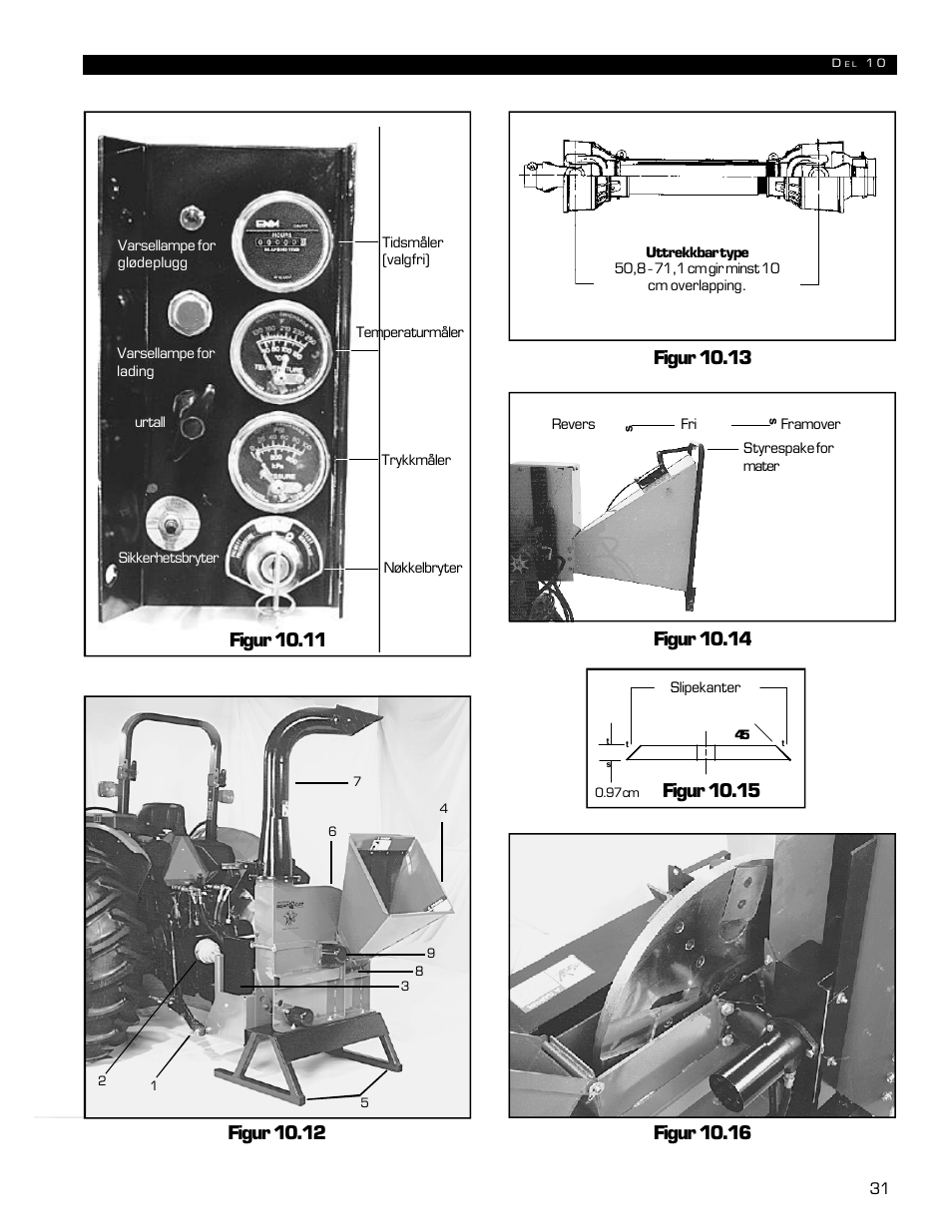Figur 10.11, Figur 10.12 | Echo 72854s User Manual | Page 167 / 206