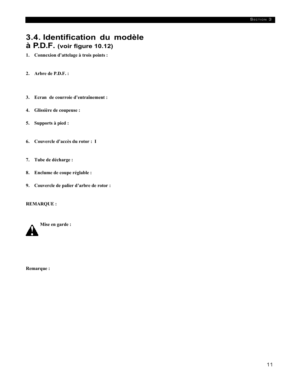 Identification du modèle à p.d.f | Echo 72854s User Manual | Page 48 / 206