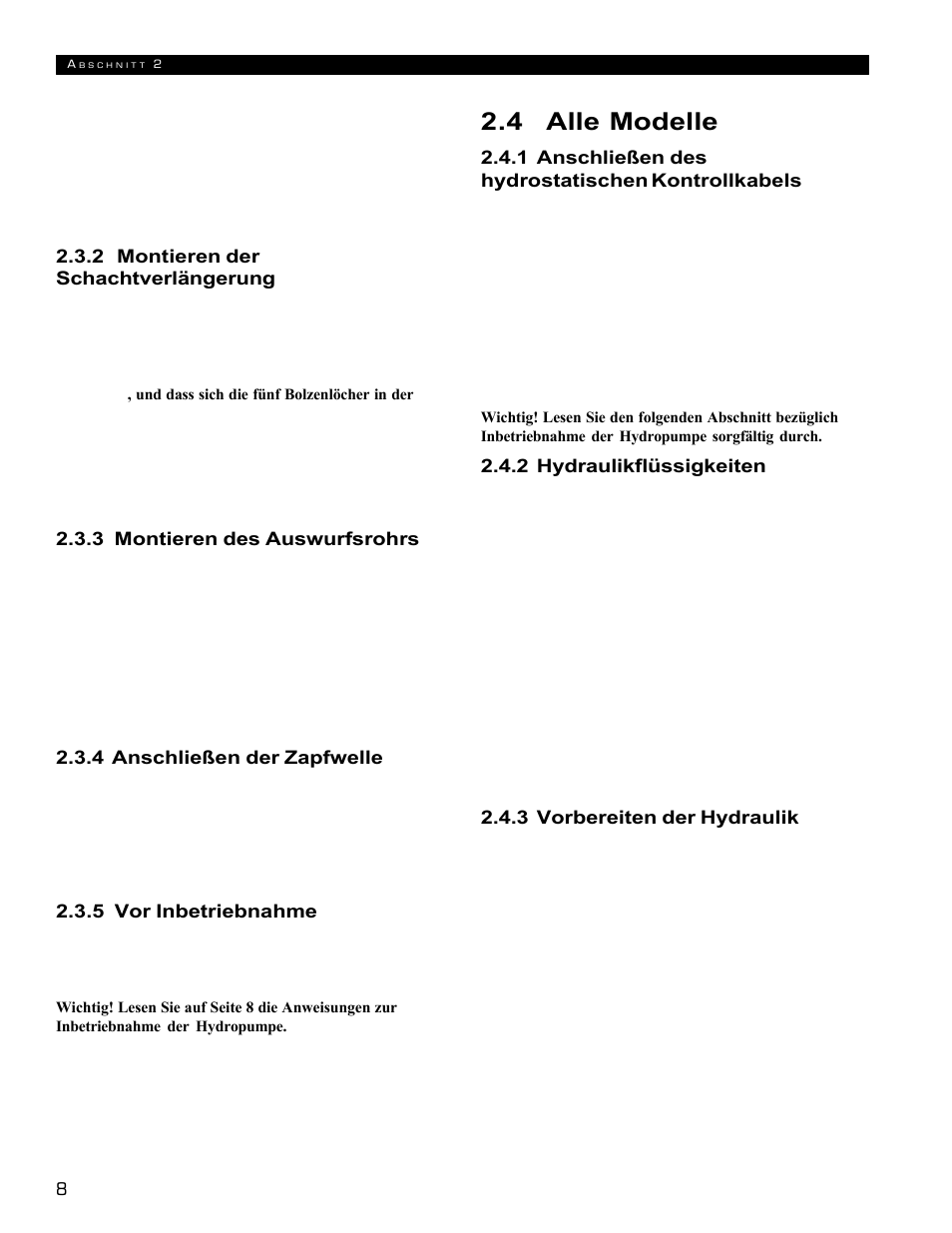 4 alle modelle | Echo 72854s User Manual | Page 78 / 206