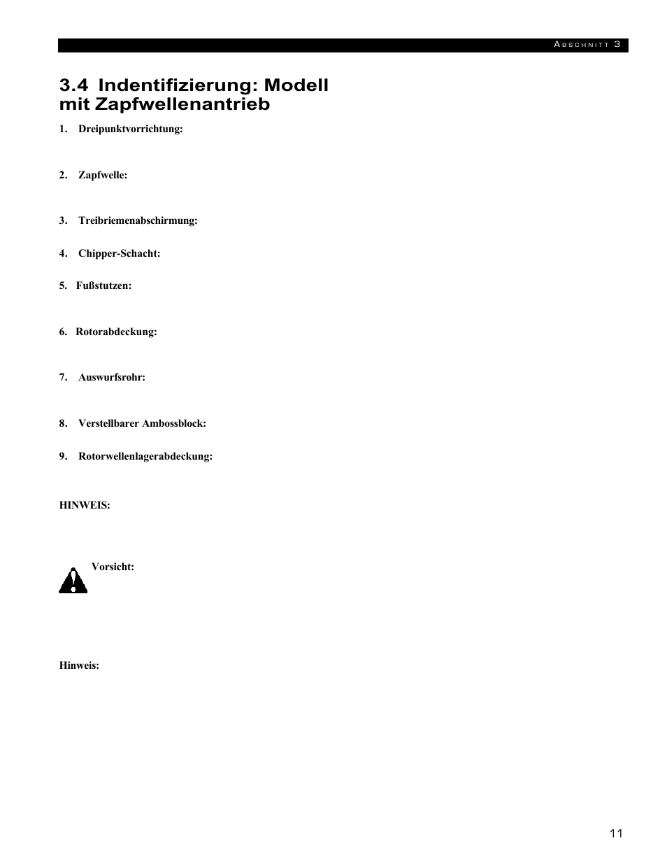 4 indentifizierung: modell mit zapfwellenantrieb | Echo 72854s User Manual | Page 81 / 206