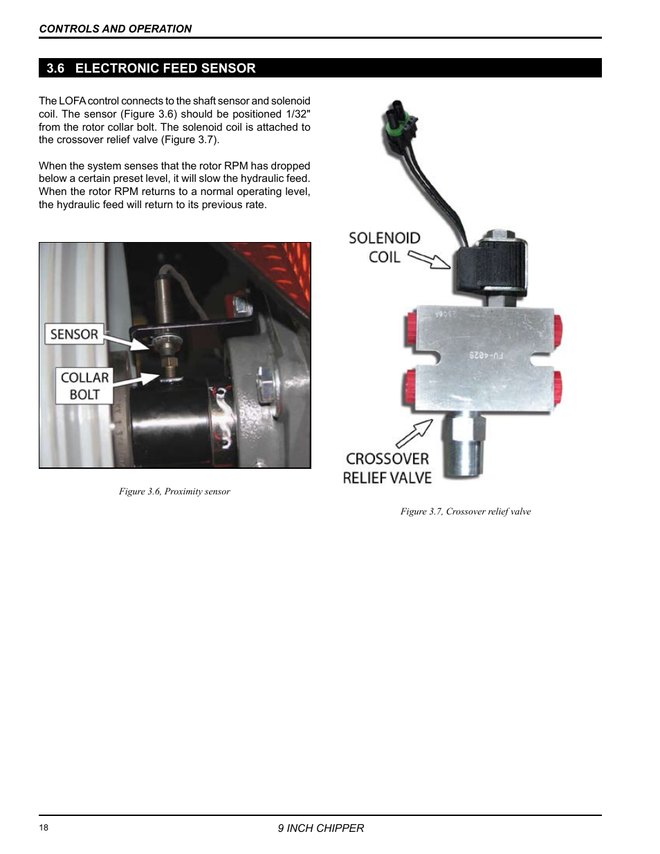 6 electronic feed sensor | Echo 72928 Owners Manual v.6 User Manual | Page 20 / 33