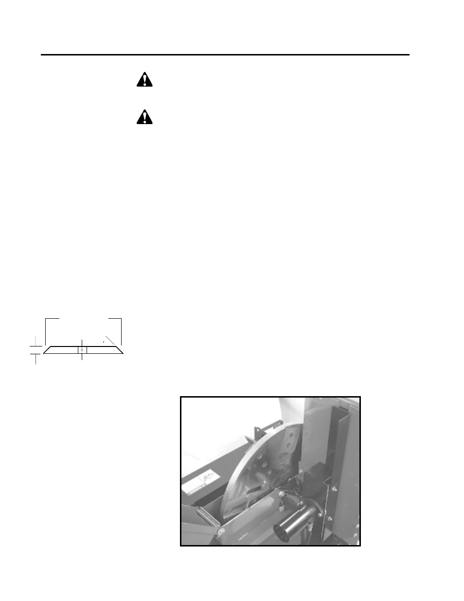 Service and maintenance, Sharpening chipper blades, Figure 6 figure 7 | Echo 71825 User Manual | Page 12 / 24