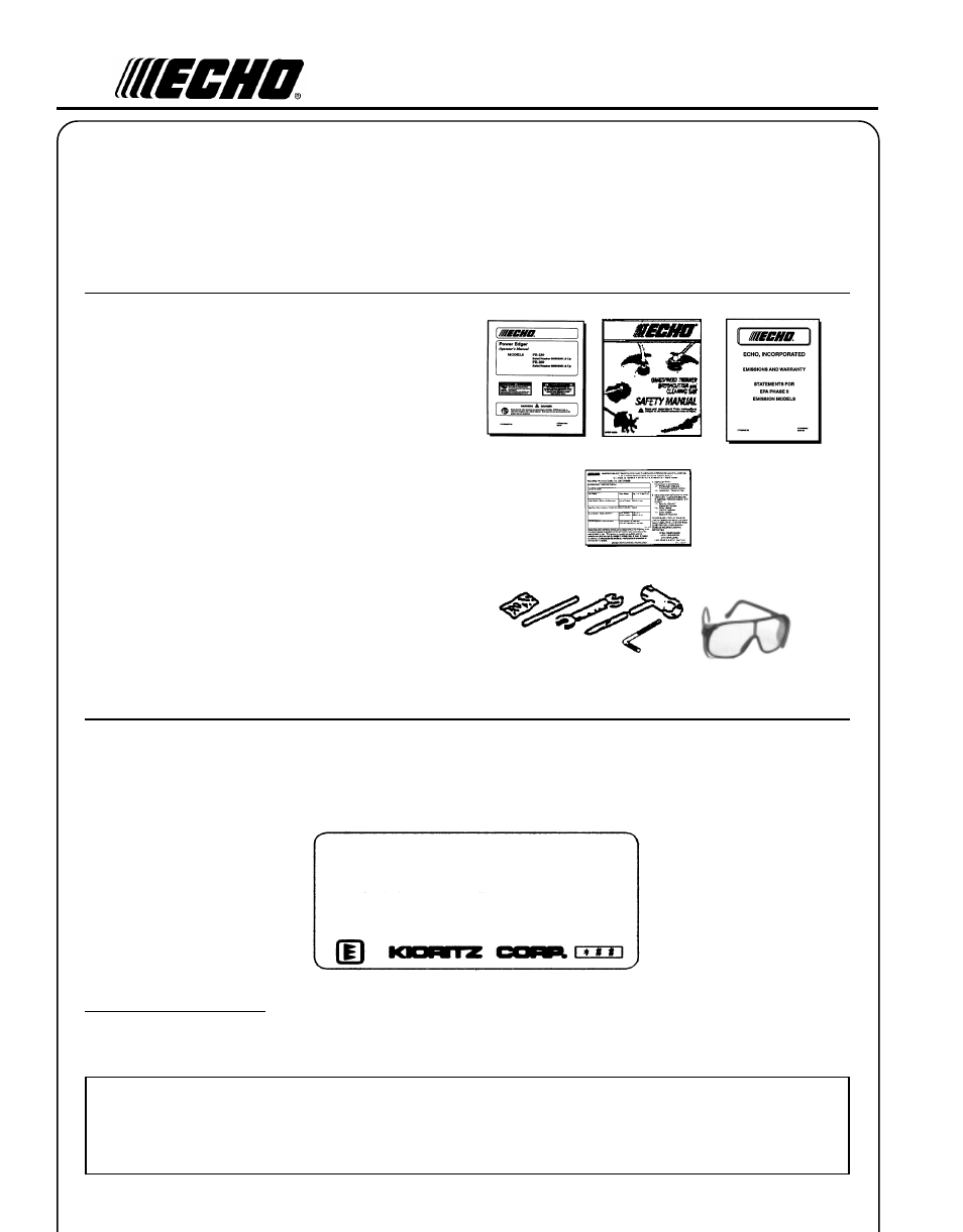 Epa phase ii | Echo PE-260 Serial 03001001 - 03999999 User Manual | Page 10 / 36