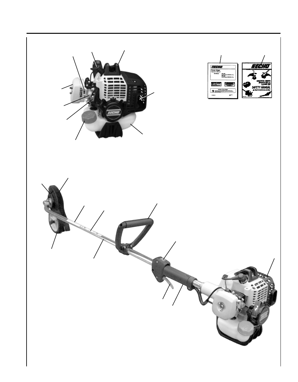 Echo PE-260 Serial 03001001 - 03999999 User Manual | Page 11 / 36