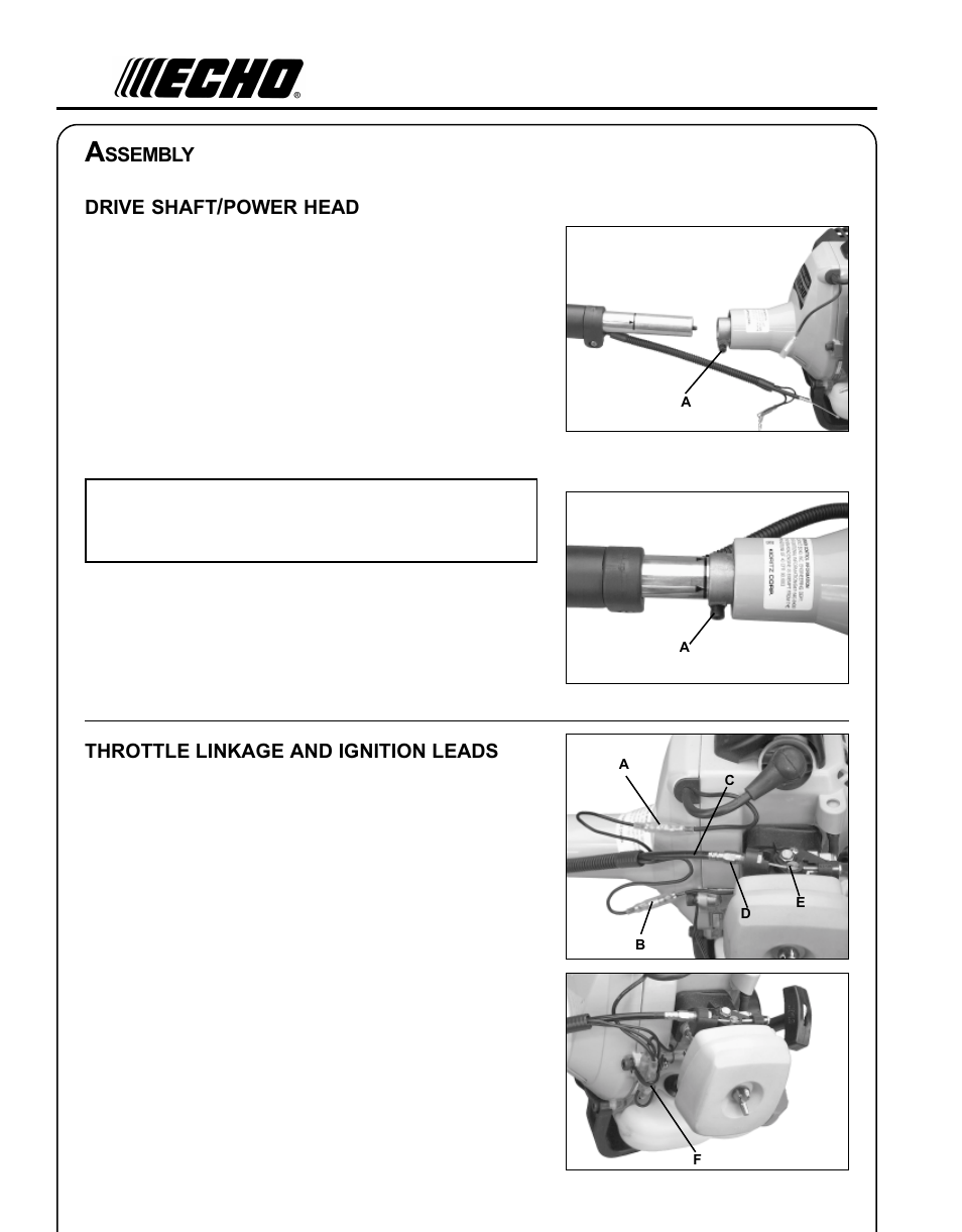 Echo PE-230 Serial 05001001 - 05011200 User Manual | Page 10 / 26