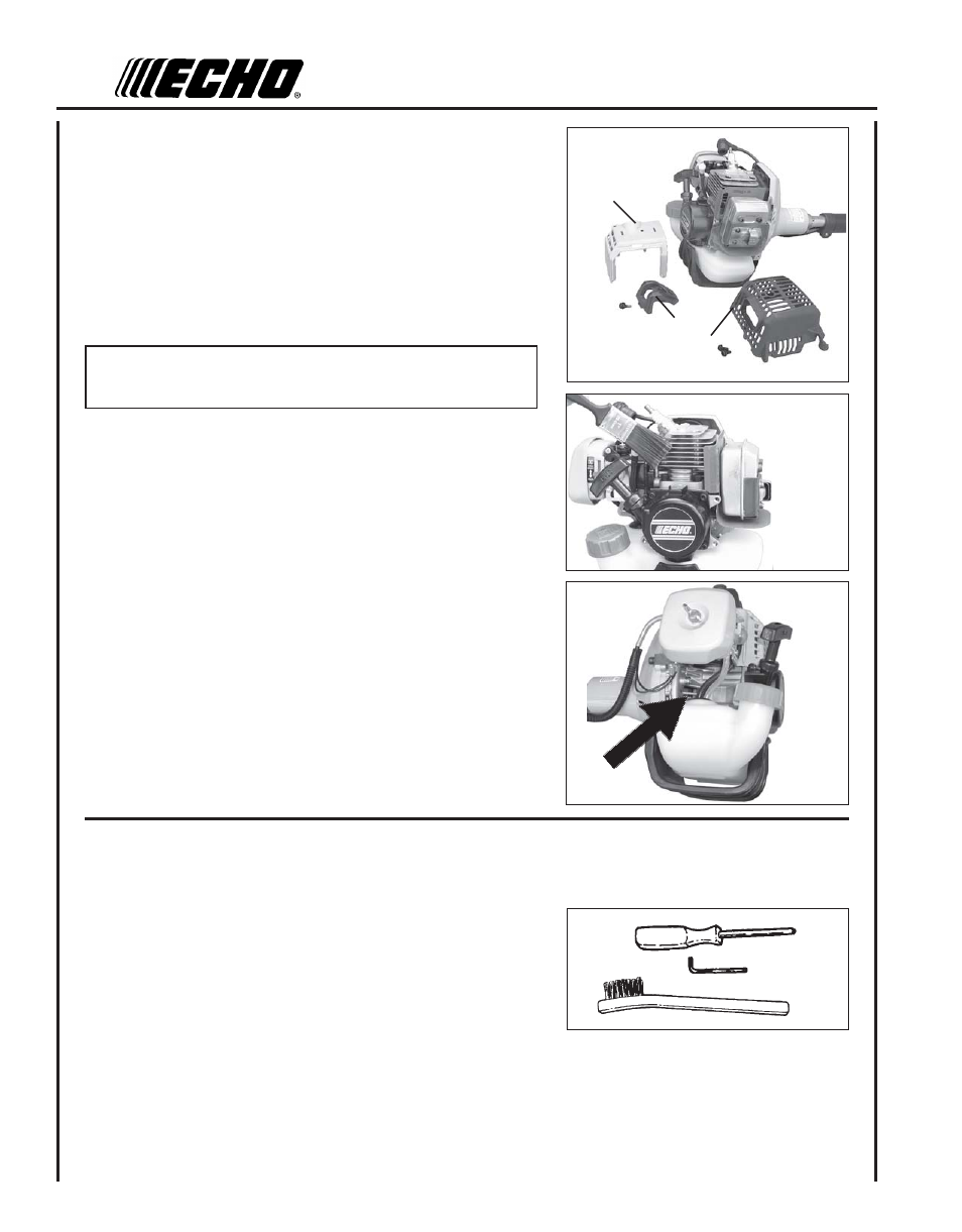 Exhaust system | Echo PE-230 Serial 06001001 - 06999999 User Manual | Page 18 / 28