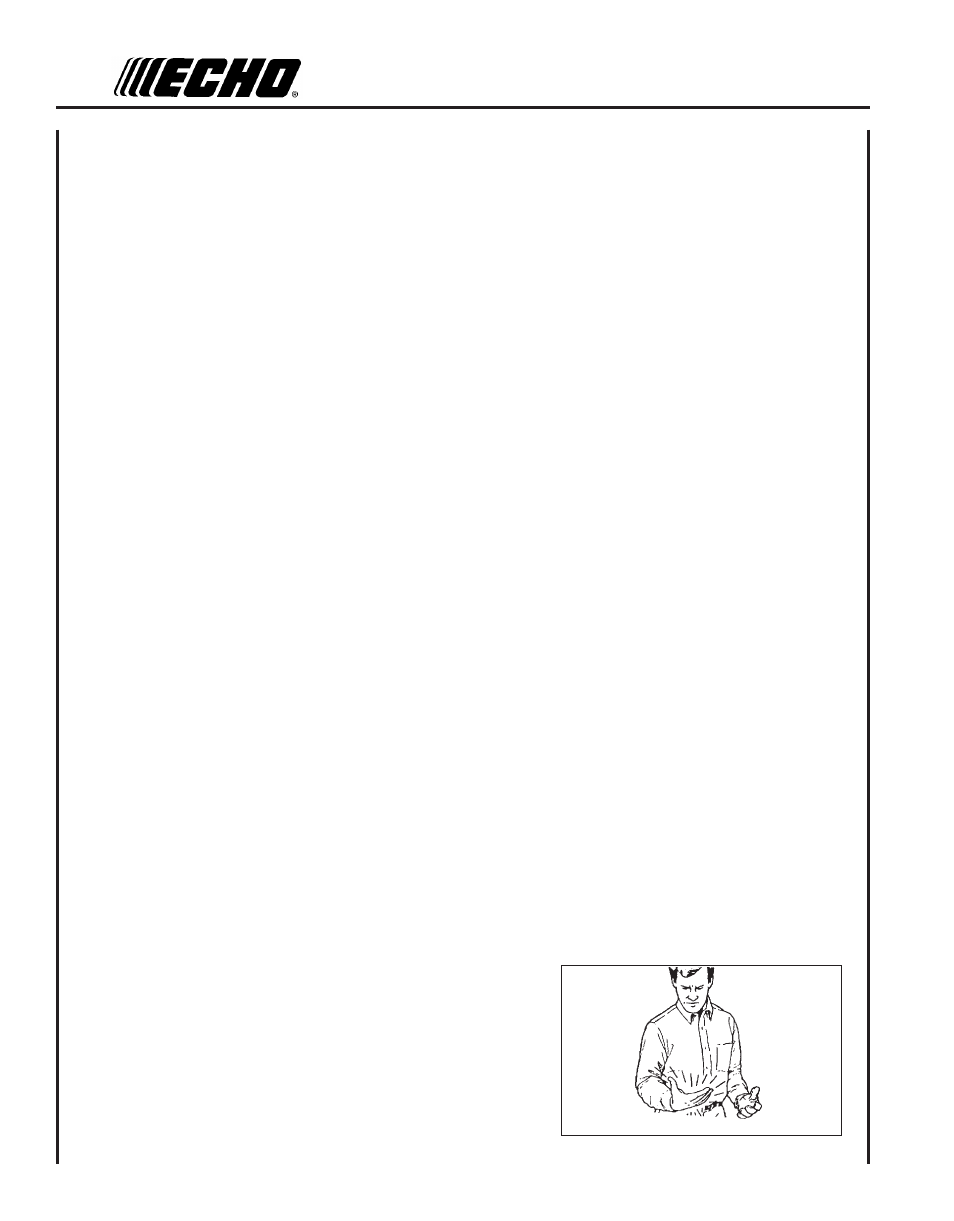 Echo PE-230 Serial 06001001 - 06999999 User Manual | Page 4 / 28
