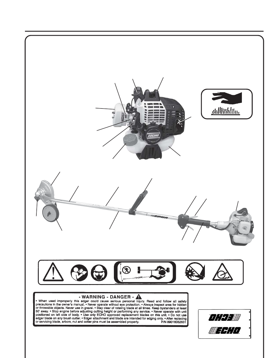 Description | Echo PE-230 Serial 06001001 - 06999999 User Manual | Page 7 / 28