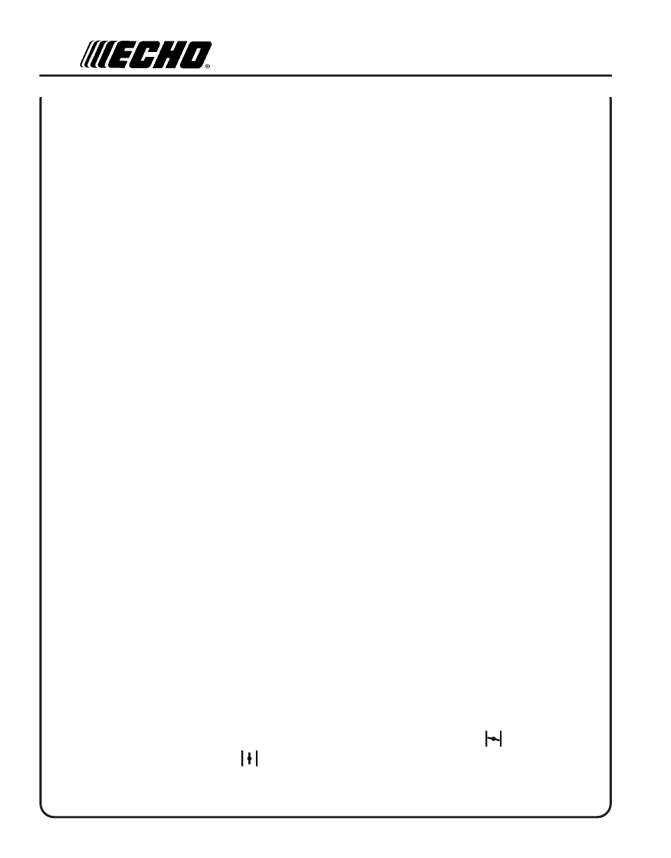 Echo PE-230 Serial 06001001 - 06999999 User Manual | Page 8 / 28