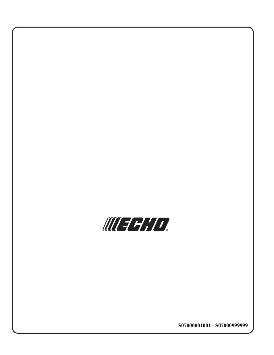 Echo 99944200535 User Manual | Page 4 / 4