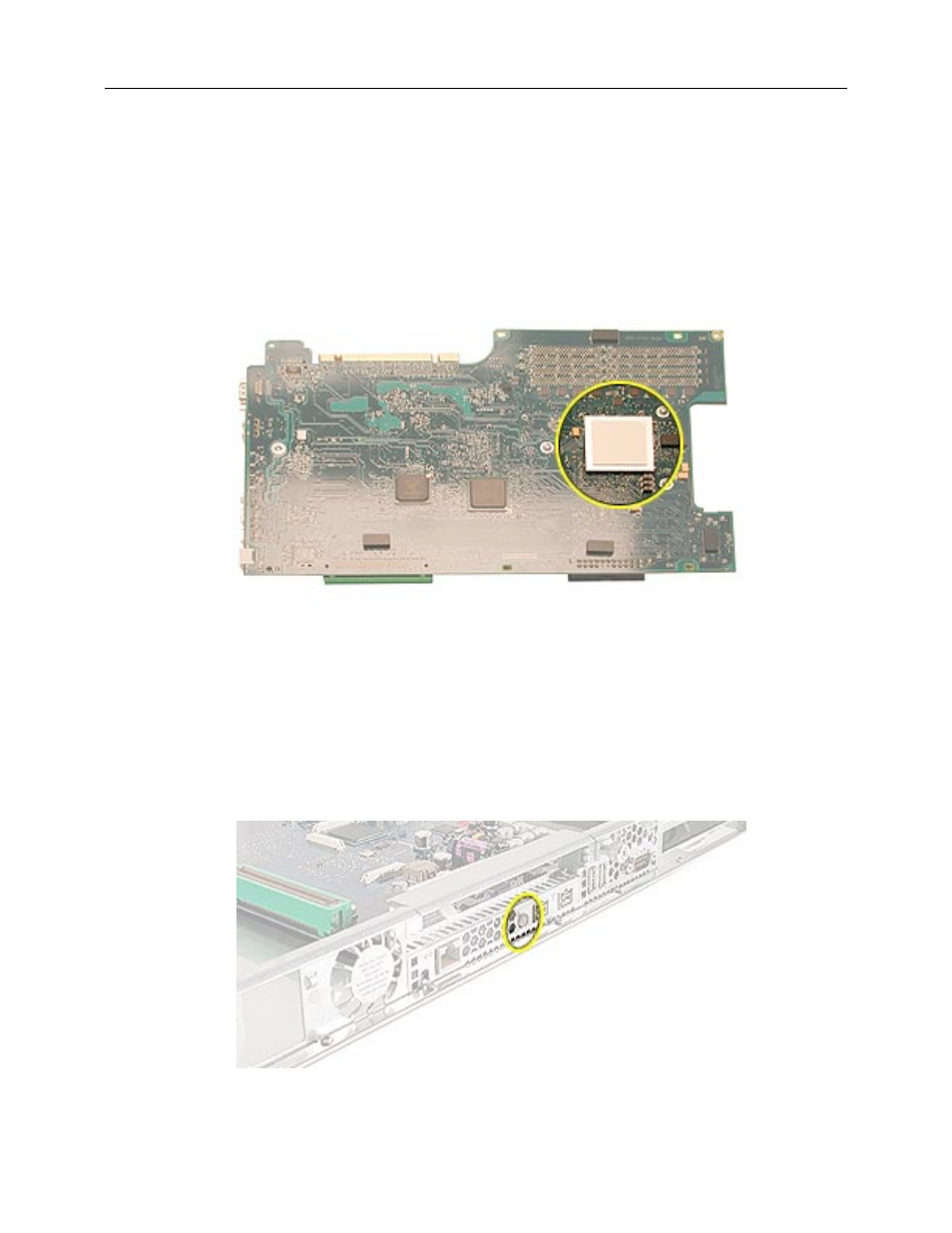 Installing the replacement logic board | Apple Logic Board User Manual | Page 12 / 20