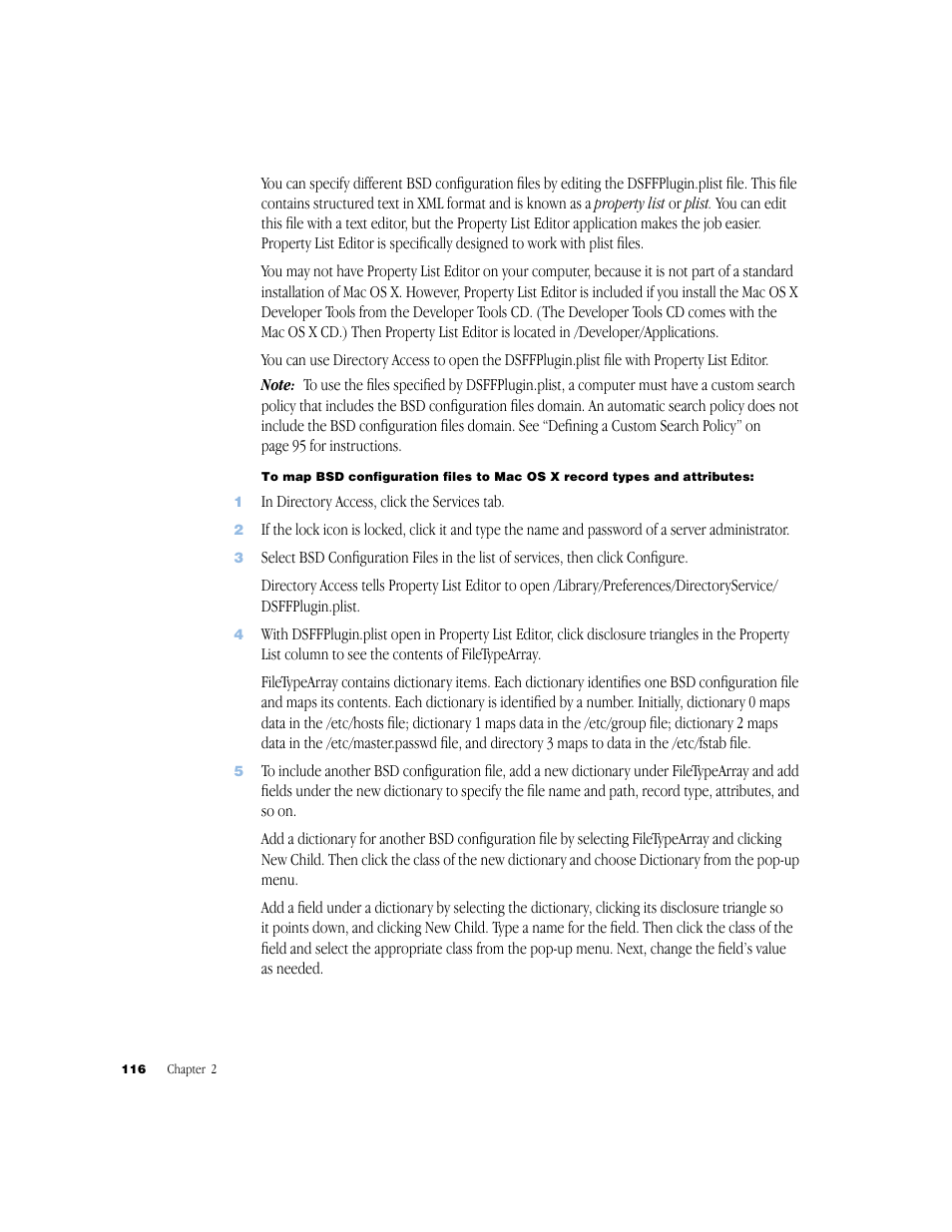 Apple Mac OS X Server (Administrator’s Guide) User Manual | Page 116 / 622