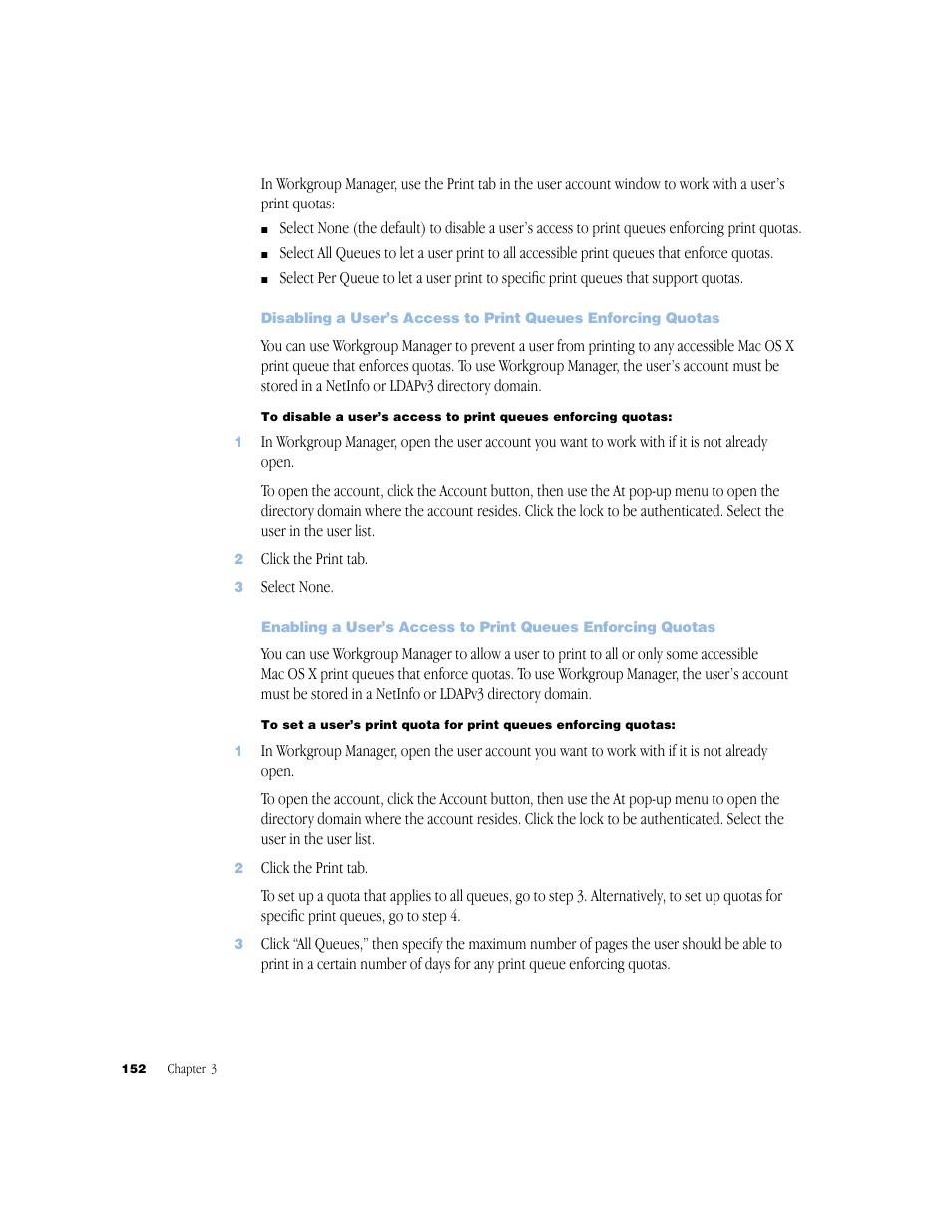 Apple Mac OS X Server (Administrator’s Guide) User Manual | Page 152 / 622