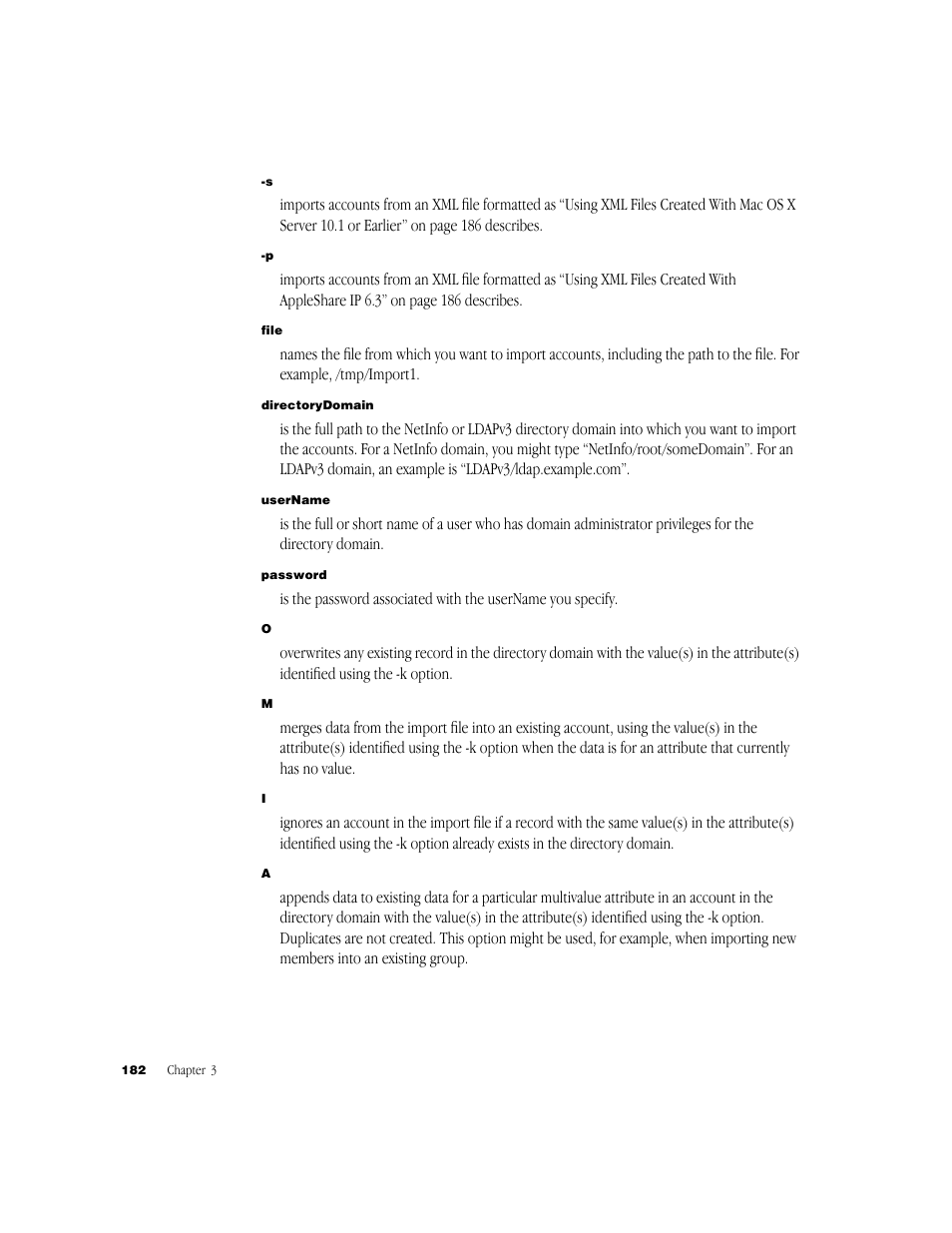 Apple Mac OS X Server (Administrator’s Guide) User Manual | Page 182 / 622