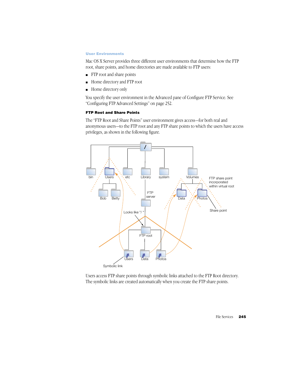 User environments 245 | Apple Mac OS X Server (Administrator’s Guide) User Manual | Page 245 / 622