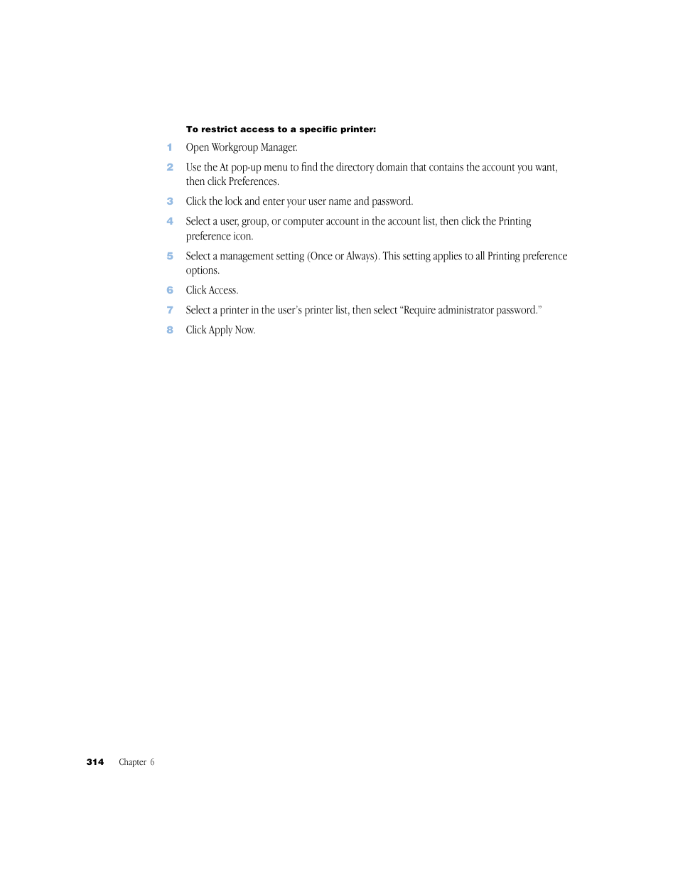 Apple Mac OS X Server (Administrator’s Guide) User Manual | Page 314 / 622
