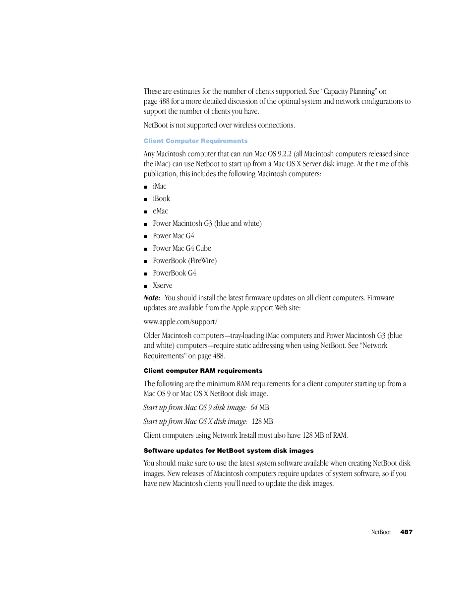Apple Mac OS X Server (Administrator’s Guide) User Manual | Page 487 / 622
