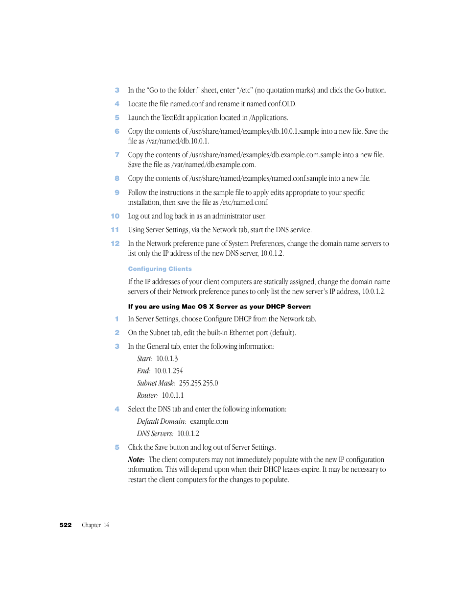 Apple Mac OS X Server (Administrator’s Guide) User Manual | Page 522 / 622